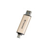 Transcend JetFlash 930C pamięć USB 128GB USB Type-A / USB Type-C 3.2 Gen 1 (3.1 Gen 1) Złoto-14137444