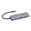 Verbatim CMH-08 USB Type-C 5000 Mbit/s Srebrny-14138054