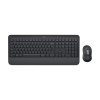 Logitech Signature MK650 Combo For Business klawiatura Dołączona myszka Biuro Bluetooth QWERTZ Niemiecki Grafitowy-141