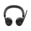 DELL WL3024 Zestaw słuchawkowy Przewodowy i Bezprzewodowy Opaska na głowę Połączenia/muzyka USB Type-C Bluetooth Cz
