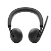 DELL WL3024 Zestaw słuchawkowy Przewodowy i Bezprzewodowy Opaska na głowę Połączenia/muzyka USB Type-C Bluetooth Cz