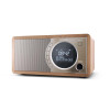 Sharp DR-450(BR) Radio cyfrowe, FM/DAB/DAB+, Bluetooth 4.2, funkcja alarmu, brązowy ostry | Brązowy | DR-450(BR) | Radio
