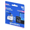 Karta pamięci z adapterem i czytnikiem kart GoodRam All in one M1A4-0160R12 (16GB; Class 10; Adapter, Czytnik kart Micr