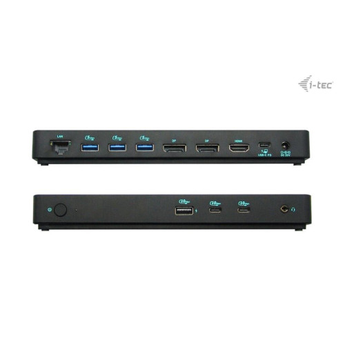 i-tec C31TRIPLEDOCKPDPRO2 stacja dokująca Przewodowa USB 3.2 Gen 1 (3.1 Gen 1) Type-C Czarny-14115417