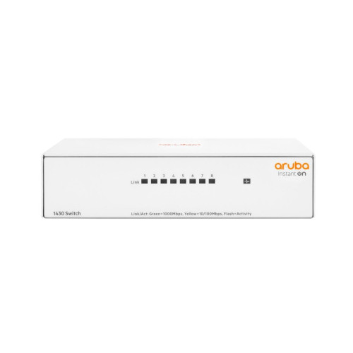 Aruba Instant On 1430 8G Nie zarządzany L2 Gigabit Ethernet (10/100/1000) Biały-14121669