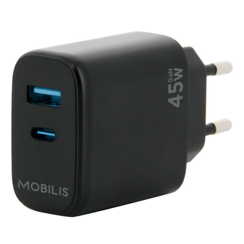 Mobilis 001363 ładowarka do urządzeń przenośnych Uniwersalne Czarny Prąd przemienny Automatyczna-14125554