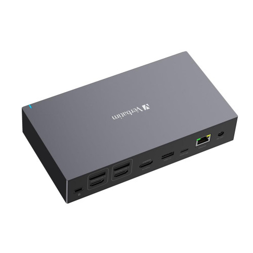Verbatim CDS-17 Przewodowa USB 3.2 Gen 1 (3.1 Gen 1) Type-C Czarny, Szary-14127535