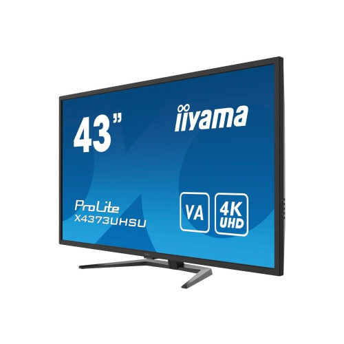 iiyama ProLite X4373UHSU-B1 monitor komputerowy 108 cm (42.5") 3840 x 2160 px 4K Ultra HD Czarny