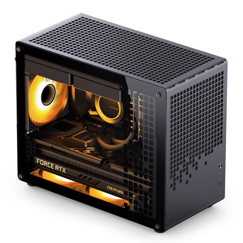 Obudowa Jonsplus MATX Uchwyt Case Z20 - czarny-14134025