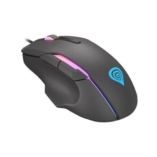 Mysz NATEC Genesis Xenon 220 RGB NMG-1572 (optyczna; 6400 DPI; kolor czarny)-14138772