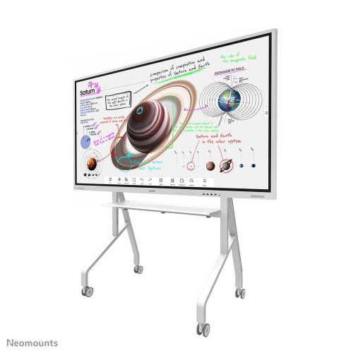 Neomounts FL50-525WH1 stojak do multimediów Biały Płaski panel Wózek multimedialny-14151581