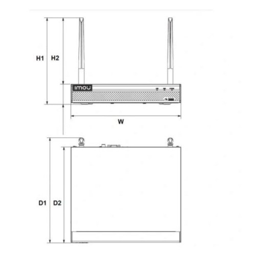 REJESTRATOR WIFI IMOU NVR1108HS-W-S2-14161589
