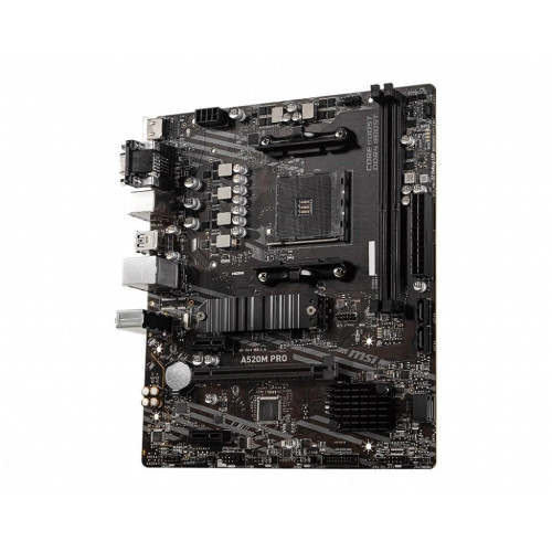 Płyta główna A520M PRO AM4 2DDR4 DP/VGA/HDMI USB 3.2 mATX-1416990