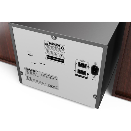 Sharp XL-B517D System micro domowego audio 45 W Brązowy-14172436