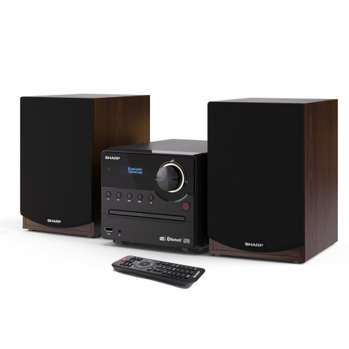 Sharp XL-B517D System micro domowego audio 45 W Brązowy-14172440