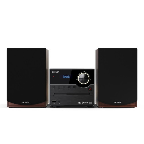 Sharp XL-B517D System micro domowego audio 45 W Brązowy-14172441