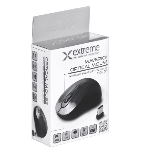 Mysz EXTREME Maverick XM104K (optyczna; 1200 DPI; kolor czarny)-14175430
