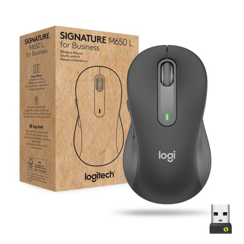 Logitech Signature M650 for Business myszka Biuro Po prawej stronie RF Wireless + Bluetooth Optyczny 4000 DPI-14175584