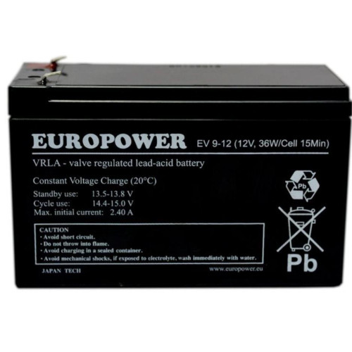 Akumulator EV 12V 9Ah -1418447