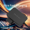 Qoltec Szybka Ładowarka PD 120W Turbo | 5-28V | 3-4.5A | USB-C | Czarna-14231869