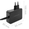 Qoltec Szybka Ładowarka PD 120W Turbo | 5-28V | 3-4.5A | USB-C | Czarna-14231874