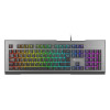 GENESIS Rhod 500 RGB klawiatura Gaming USB QWERTY Portugalski Czarny, Srebrny-14241631