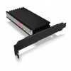 Karta PCIe z gniazdem M.2 M-Key dla jednego dysku SSD M.2 NVMe, podświetlenie ARGB IB-PCI224M2-RGB-1424908