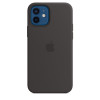 Silikonowe etui z MagSafe do iPhonea 12 i 12 Pro Czarne-1426035