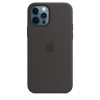 Silikonowe etui z MagSafe do iPhonea 12 i 12 Pro Czarne-1426037