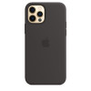 Silikonowe etui z MagSafe do iPhonea 12 i 12 Pro Czarne-1426038