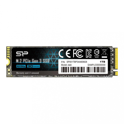 Dysk SSD P34A60 1TB PCIE M.2 NVMe 2200/1600 MB/s-1420365