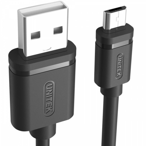 Kabel USB - microUSB 2.0, 1,5M, M/M; Y-C434GBK -1422162