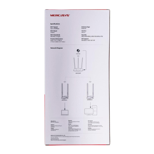 Karta sieciowa Mercusys MW300UH-14231464