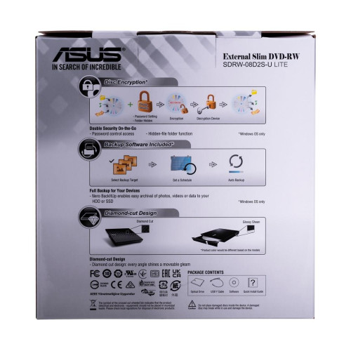 DVD-REC ASUS SDRW-08D2S-U LITE USB SLIM CZARNY BOX-14235823