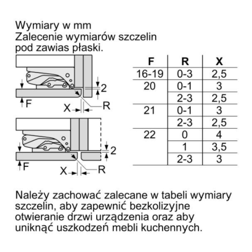 Chłodziarko-zamrażarka KIS86AFE0-1423962
