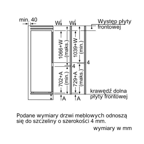 Chłodziarko-zamrażarka KIS86AFE0-1423963