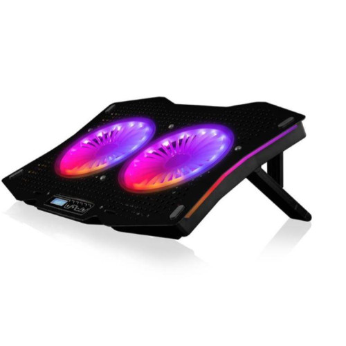 Podstawka chłodząca pod laptopa CF18 RGB SILENT FAN czarna-1424229