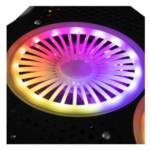 Podstawka chłodząca pod laptopa CF18 RGB SILENT FAN czarna-1424230