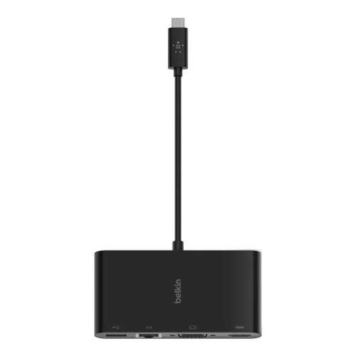 Adapter multimedialny USB-C GBE, HDMI, VGA, USB -1424626