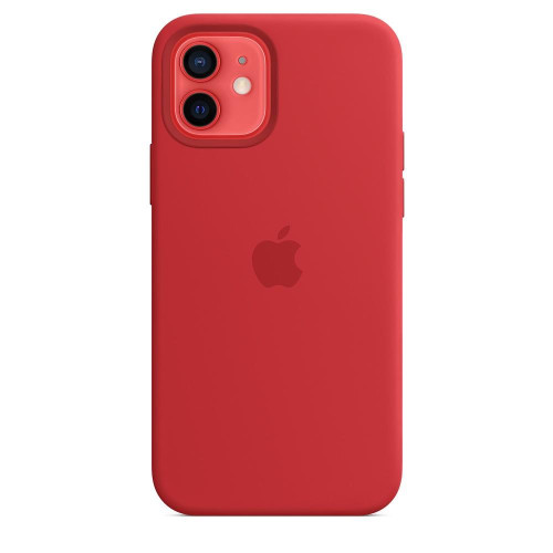 Silikonowe etui z MagSafe do iPhonea 12 i 12 Pro Czerwone-1426031