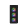 FURY OBUDOWA KOMPUTEROWA FURY SHOBO SH4F RGB MIDI Z OKNEM CZARNA