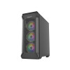 Obudowa NATEC Genesis Irid 505 ARGB NPC-1518 (ATX. Micro ATX. Mini ITX; kolor czarny)-14364734