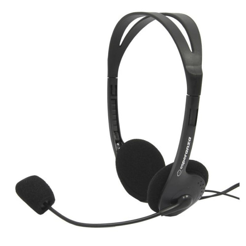 Słuchawki stereo z mikrofonem i regulacją głośności EH102-1434561