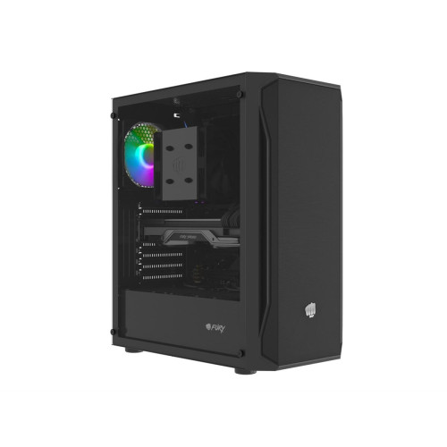 FURY OBUDOWA KOMPUTEROWA FURY SHOBO RGB MIDI TOWER Z OKNEM CZARNA-14364437