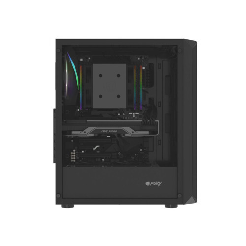 FURY OBUDOWA KOMPUTEROWA FURY SHOBO RGB MIDI TOWER Z OKNEM CZARNA-14364443
