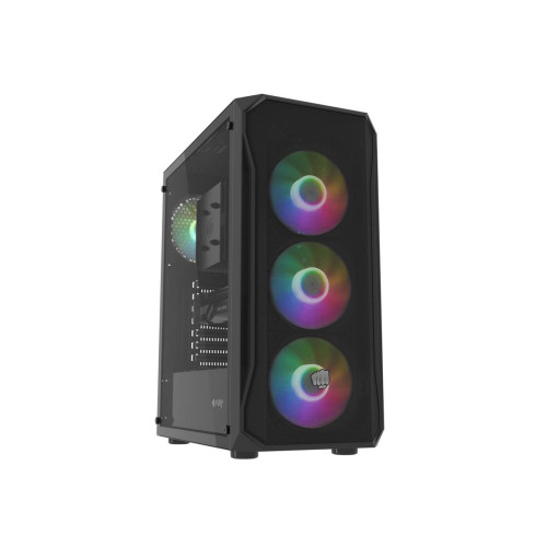 FURY OBUDOWA KOMPUTEROWA FURY SHOBO SH4F RGB MIDI Z OKNEM CZARNA-14364630