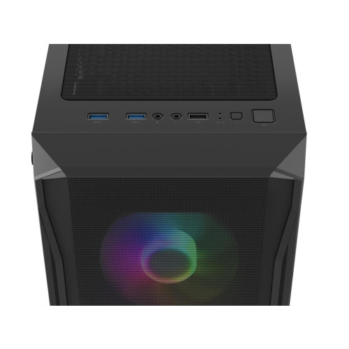 FURY OBUDOWA KOMPUTEROWA FURY SHOBO SH4F RGB MIDI Z OKNEM CZARNA-14364633