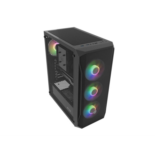 FURY OBUDOWA KOMPUTEROWA FURY SHOBO SH4F RGB MIDI Z OKNEM CZARNA-14364635