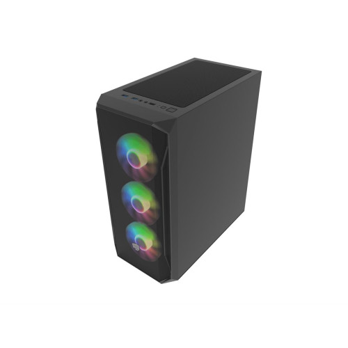 FURY OBUDOWA KOMPUTEROWA FURY SHOBO SH4F RGB MIDI Z OKNEM CZARNA-14364636