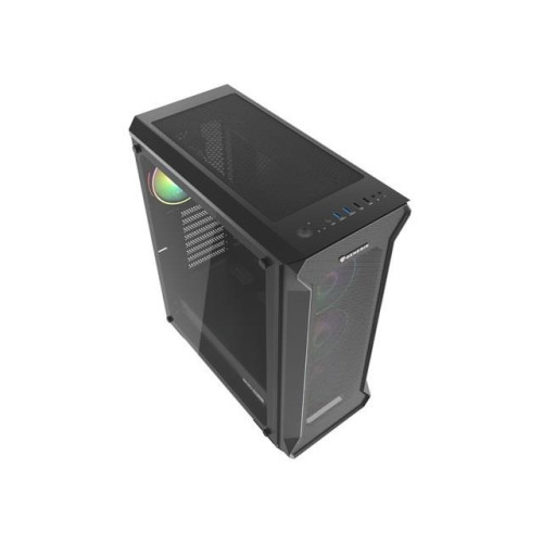 Obudowa NATEC Genesis Irid 505 ARGB NPC-1518 (ATX. Micro ATX. Mini ITX; kolor czarny)-14364733